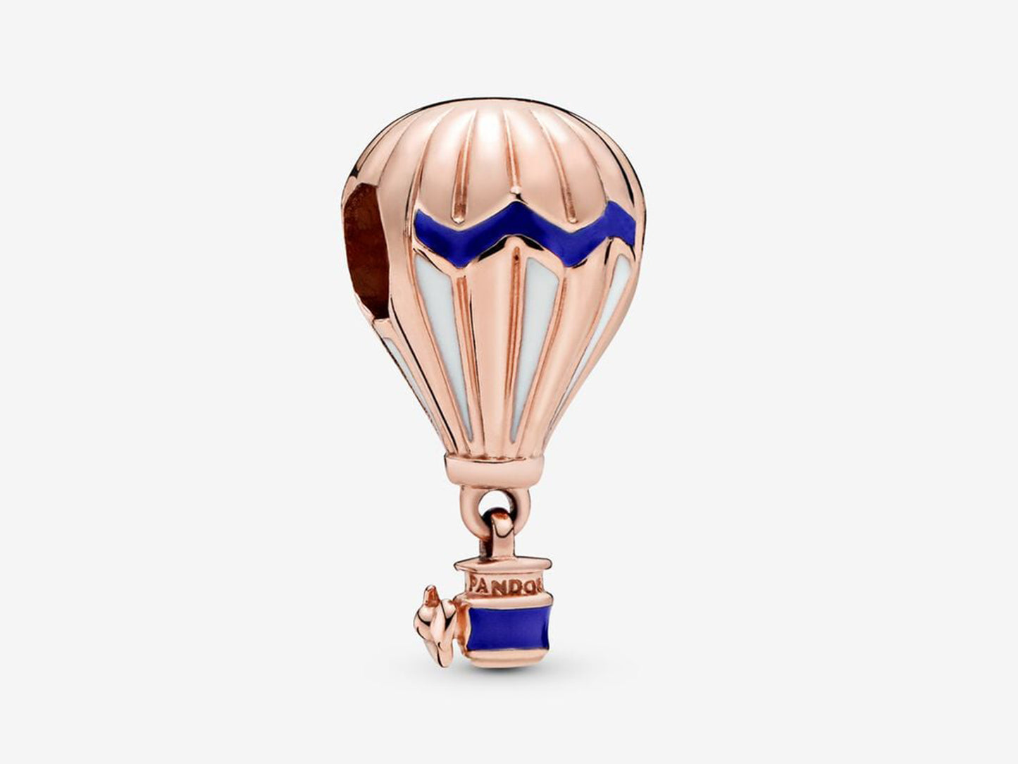 Blue Hot Air Balloon Charm