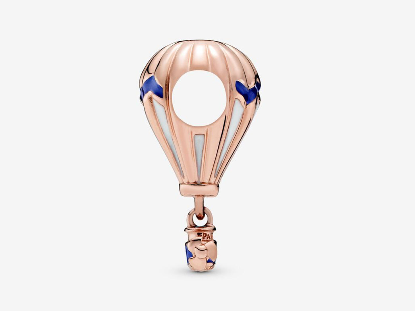 Blue Hot Air Balloon Charm