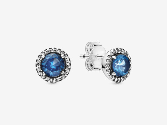 Blue Sky Radiance Stud Earrings