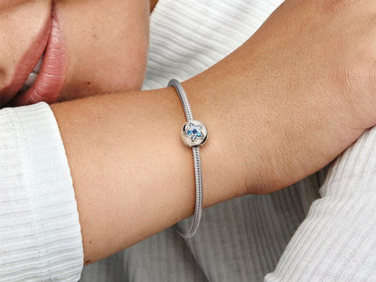Blue Star Fixed Clip Charm