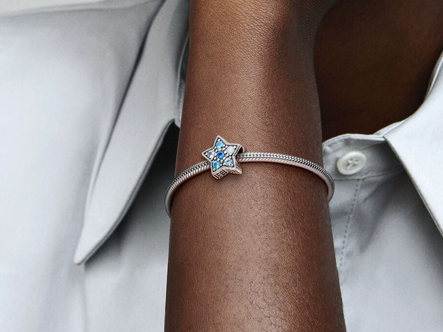 Bright Blue Starry Charm