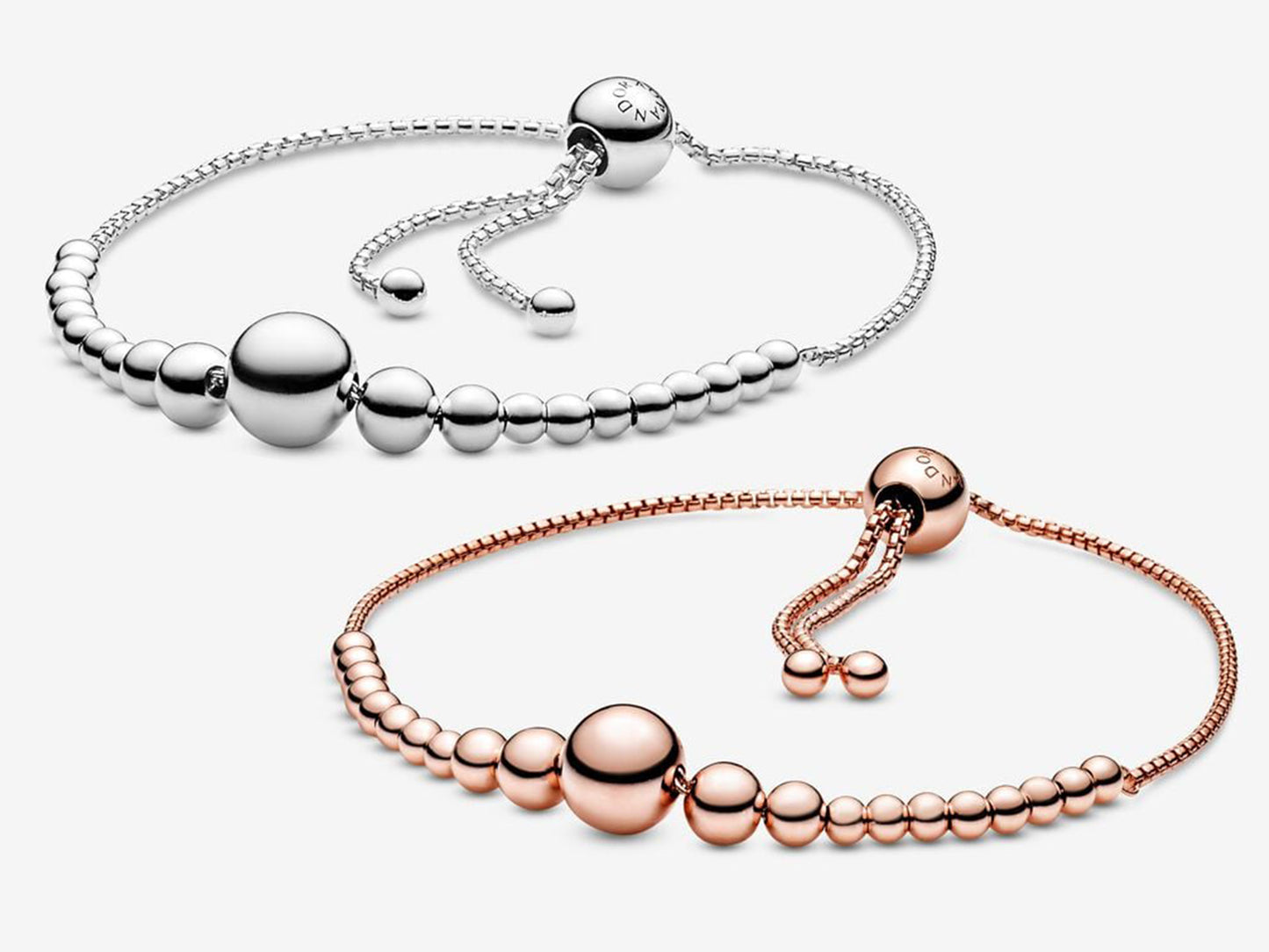 Skin-Hugging Bead String Bracelet