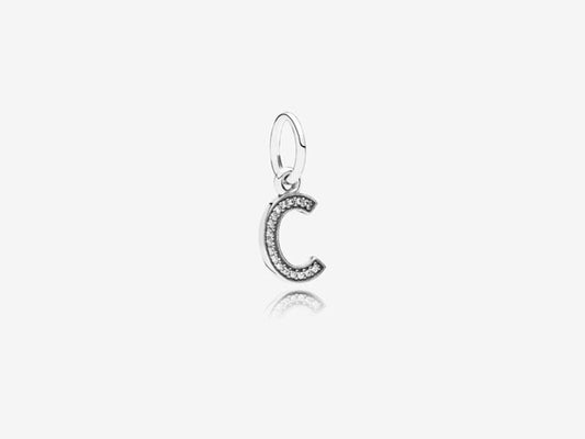 Radiant  Letter C Charm