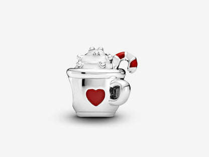 Cocoa and Candy Cane Charm