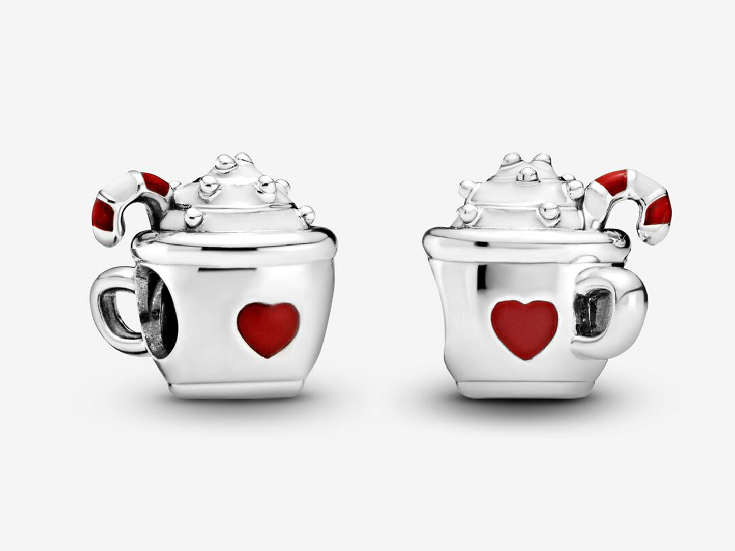 Cocoa and Candy Cane Charm