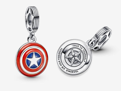Marvel The Avengers Captain America Shield Dangle Charm