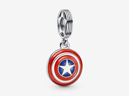 Marvel The Avengers Captain America Shield Dangle Charm