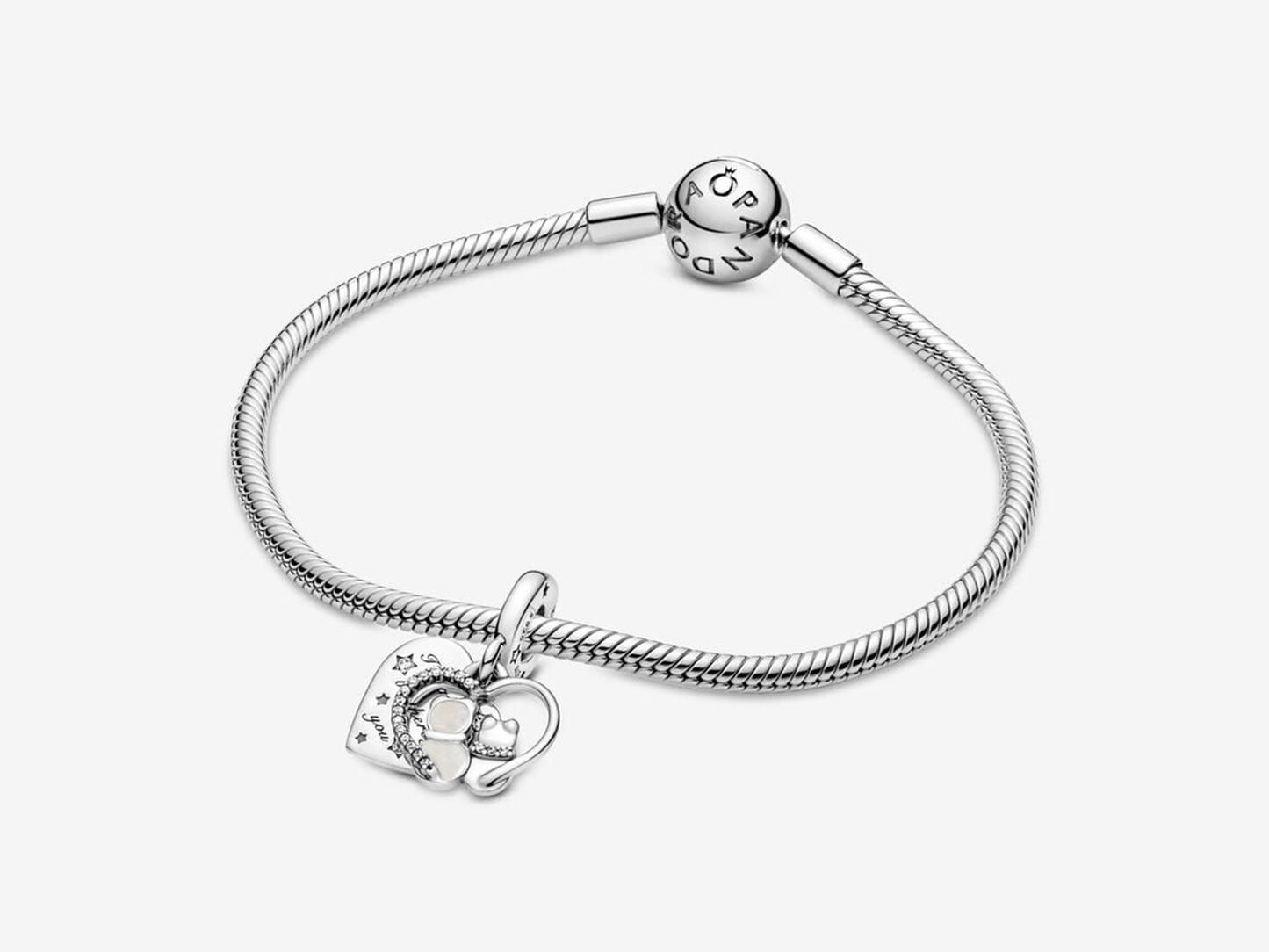 Cats & Hearts Dangle Charm