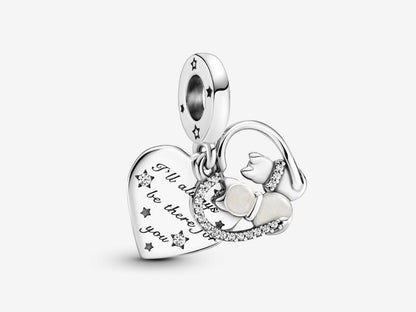 Cats & Hearts Dangle Charm