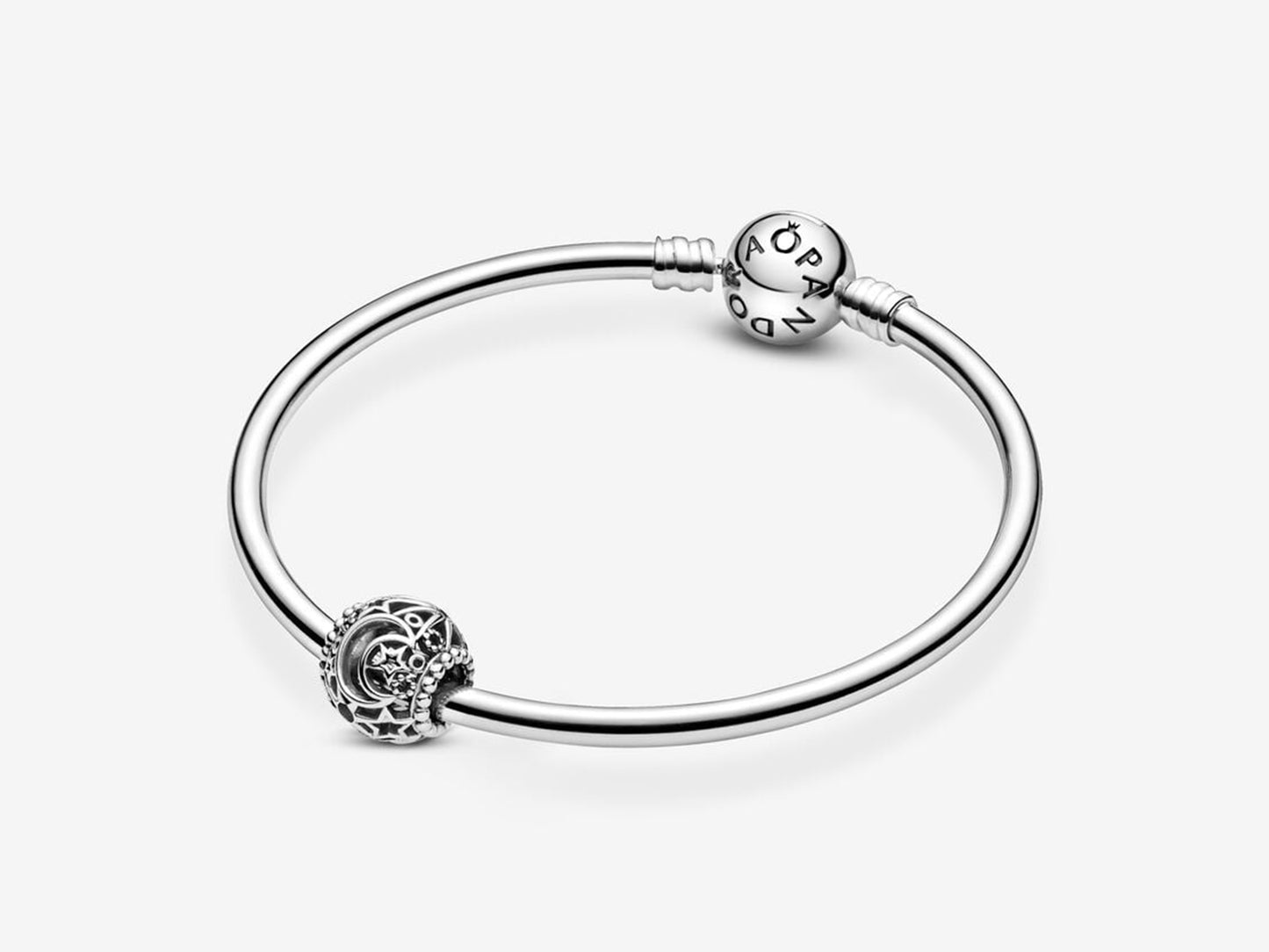 Openwork Sun, Stars & Moon Charm