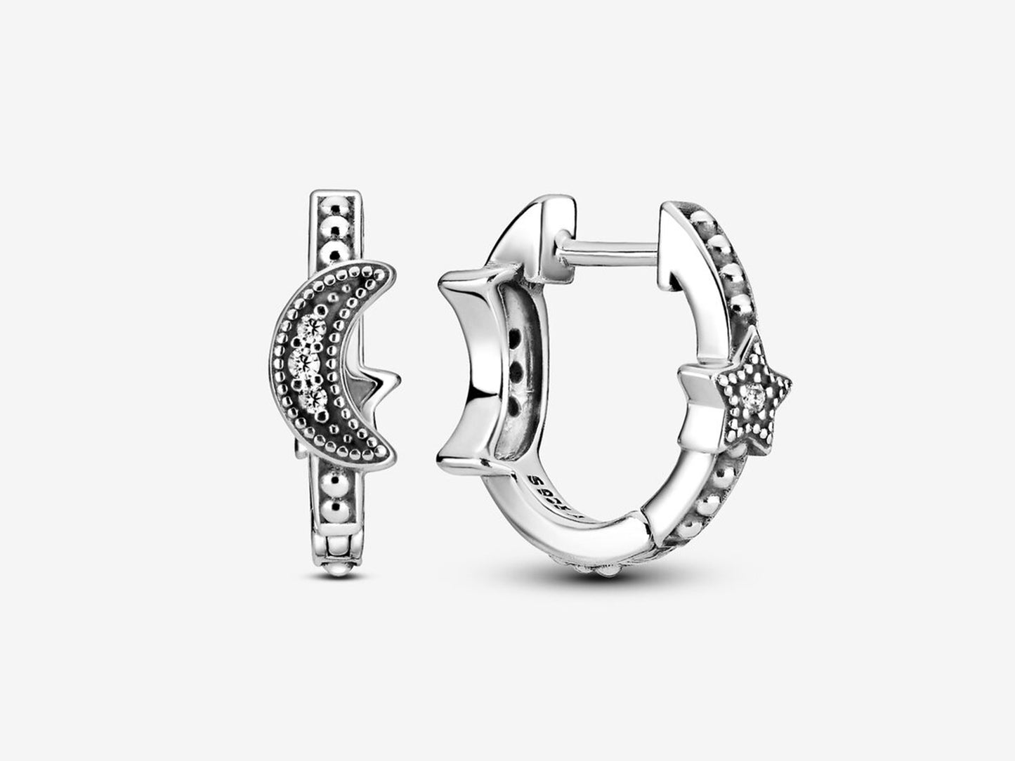 Celestial Duet Hoop Earrings