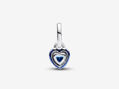 Blue Chakra Heart Mini Dangle Charm