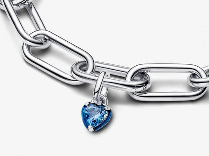 Blue Chakra Heart Mini Dangle Charm