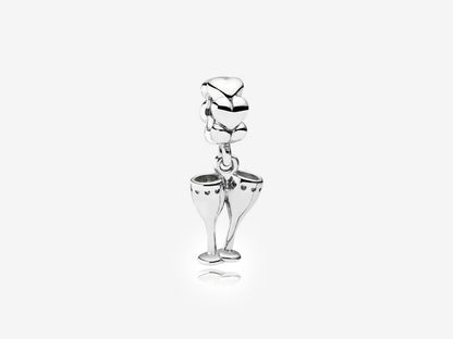 Champagne Toast Charm