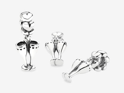 Champagne Toast Charm