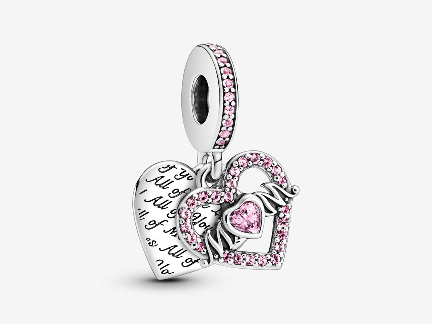Heart & Mom Dangle Charm