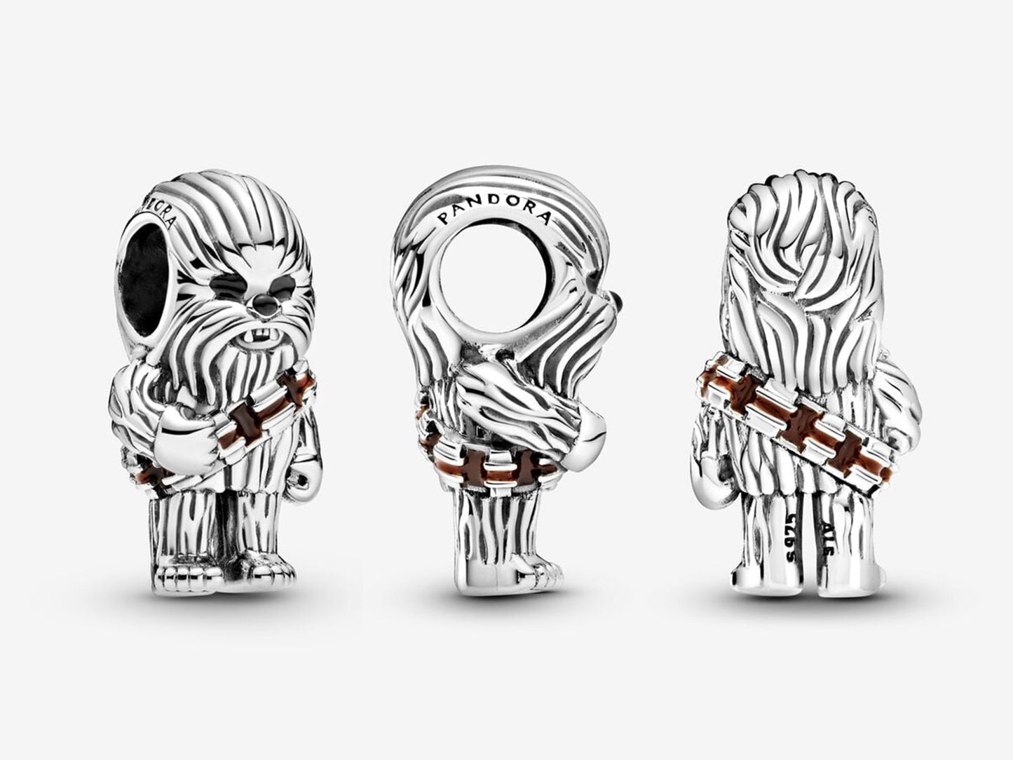 Chewbacca 925 Silver Charm