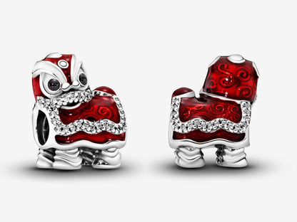 Chinese Lion Dance Charm