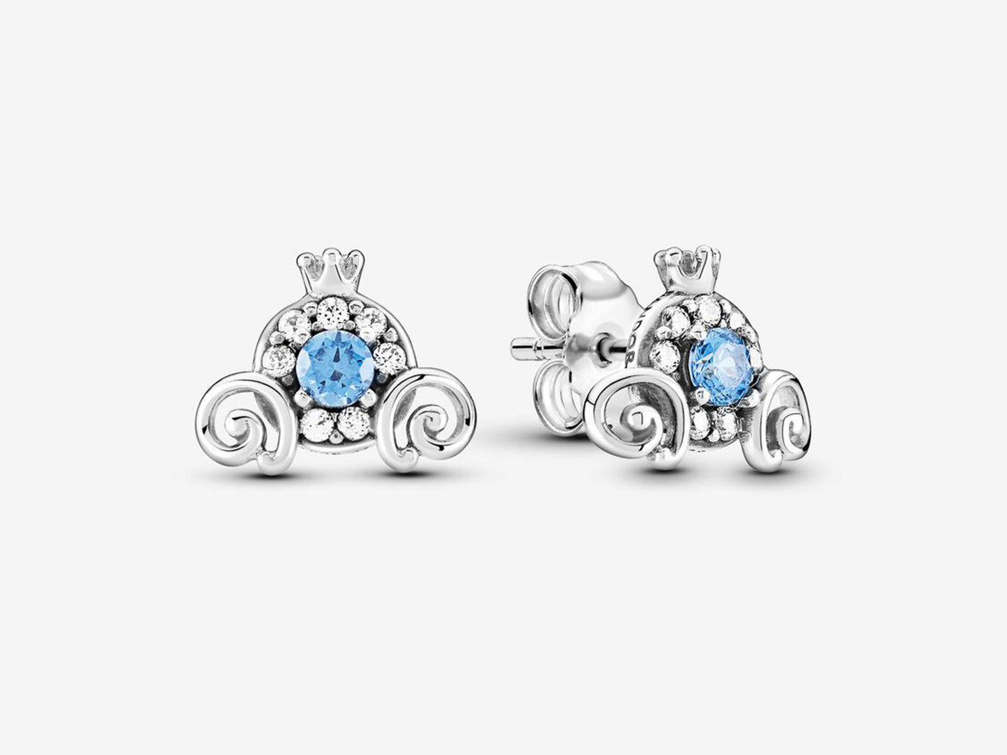 Cinderella Carriage Stud Earrings
