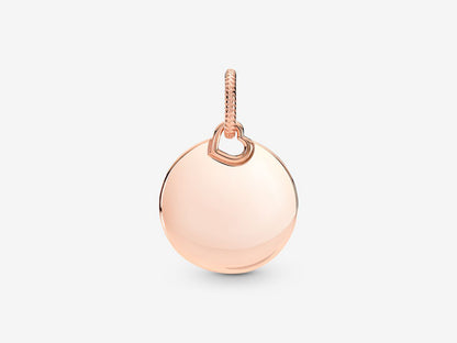 Engravable Round Tag Pendant