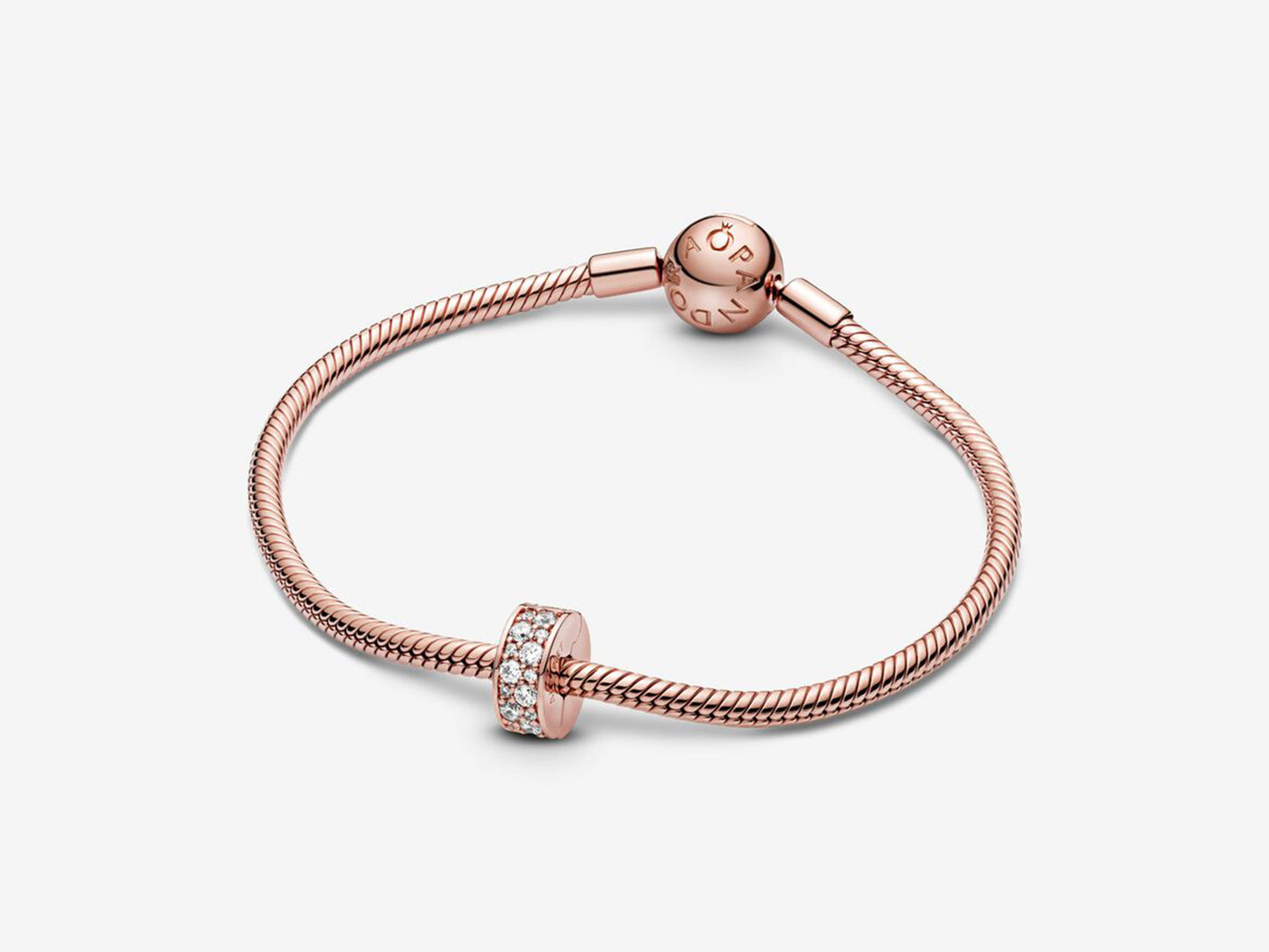 Clear Pavé Clip Charm