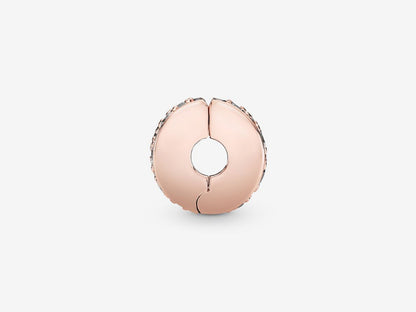 Clear Pavé Clip Charm