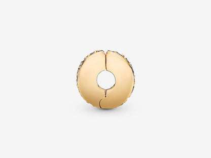 Clear Pavé Clip Charm