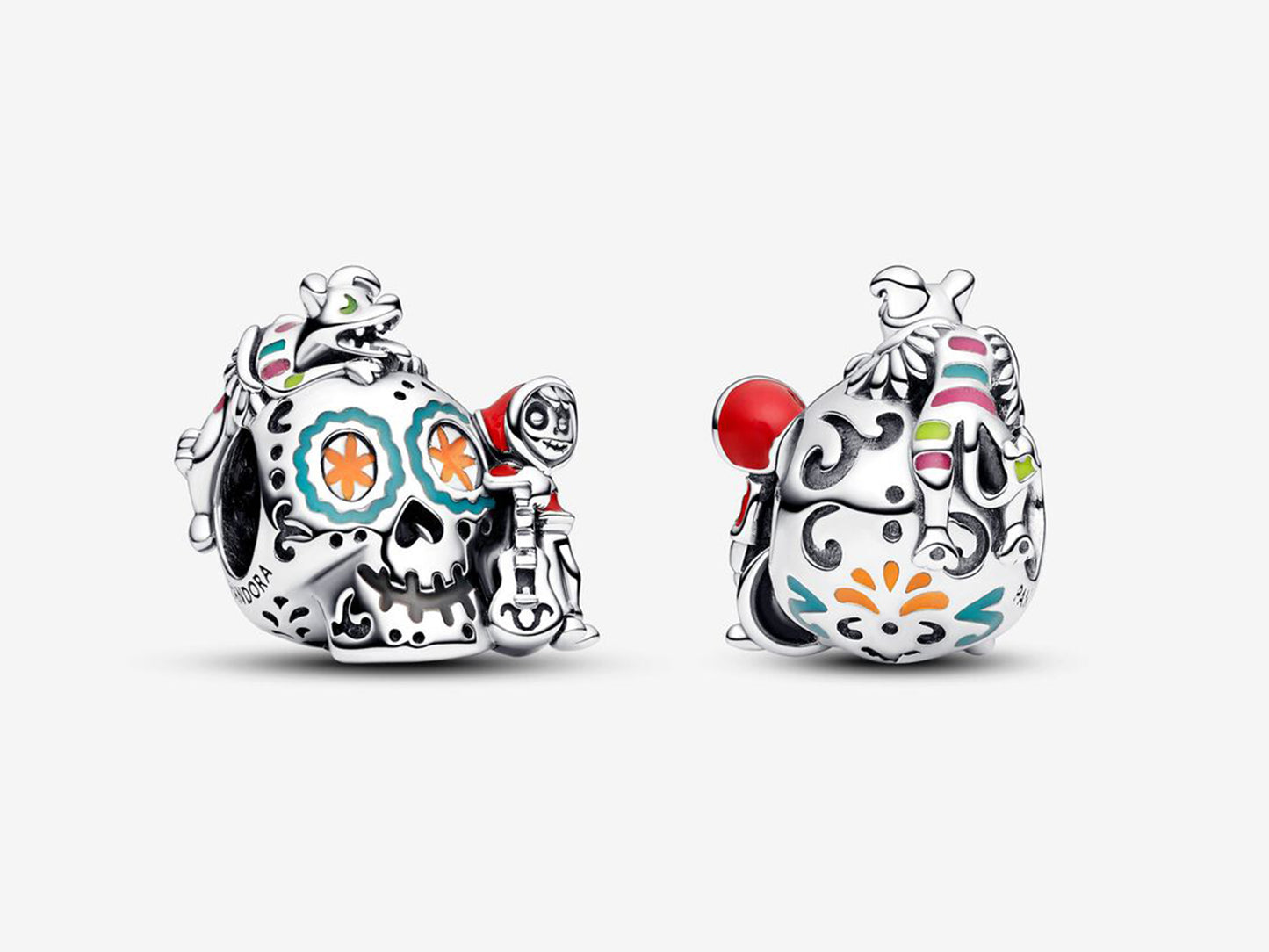 Disney Pixar Coco Miguel & Dante Skull Glow-in-the-dark Charm