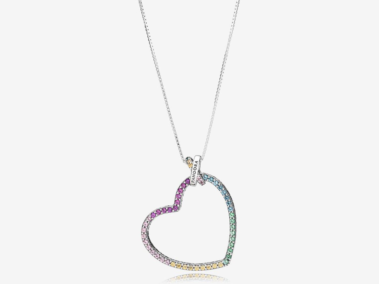 Colorful Heart Necklace
