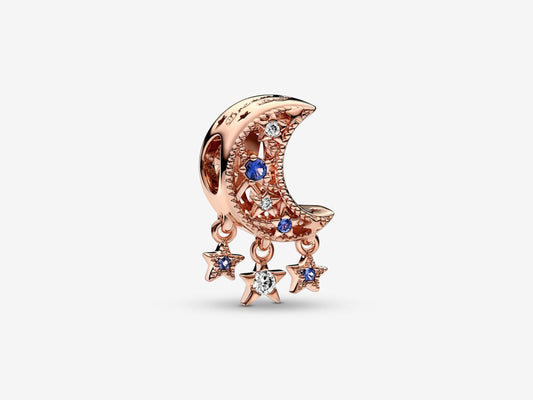 Star & Crescent Moon Charm