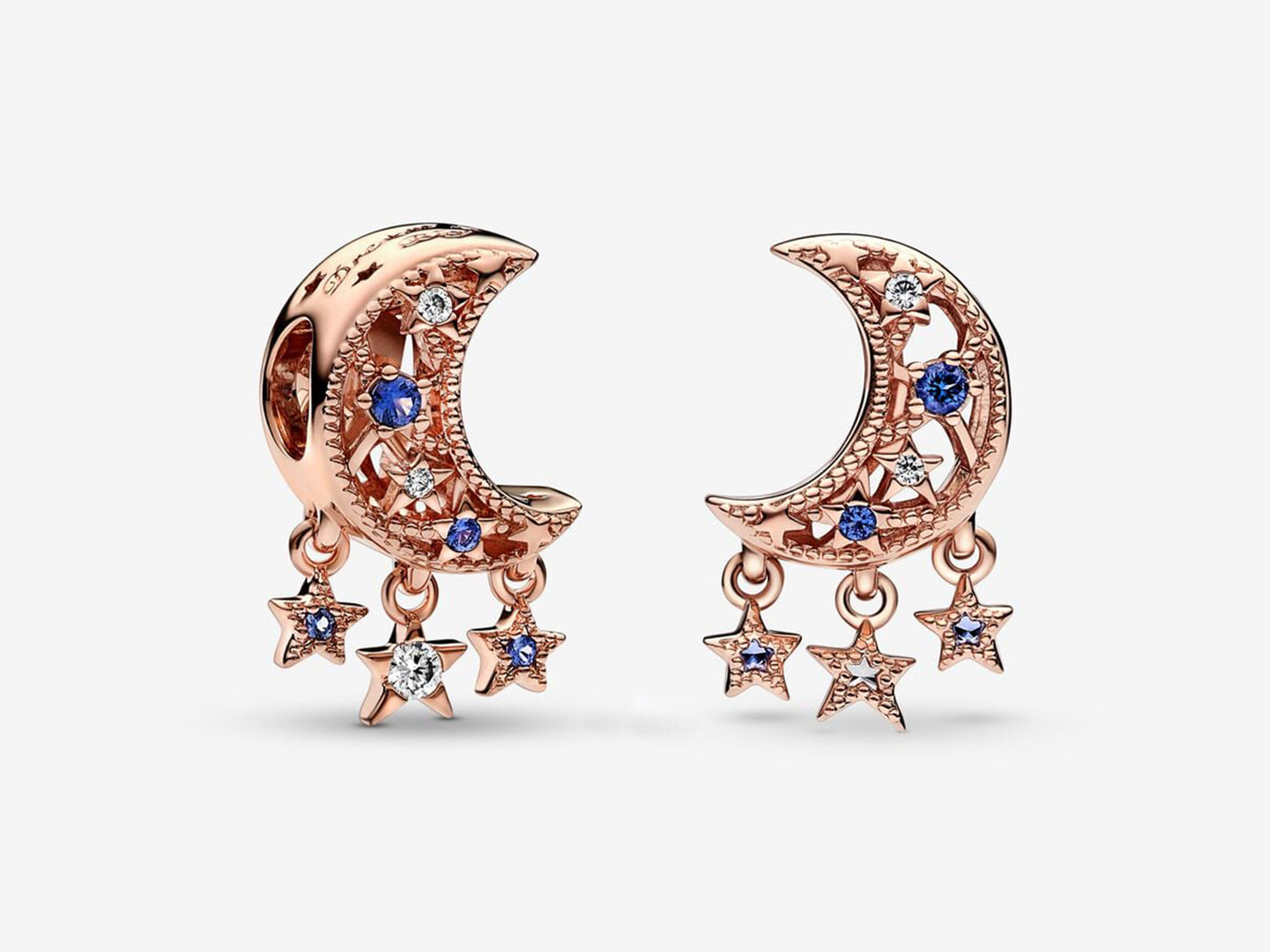 Star & Crescent Moon Charm