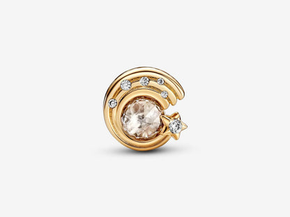 Sparkling Shooting Star Charm