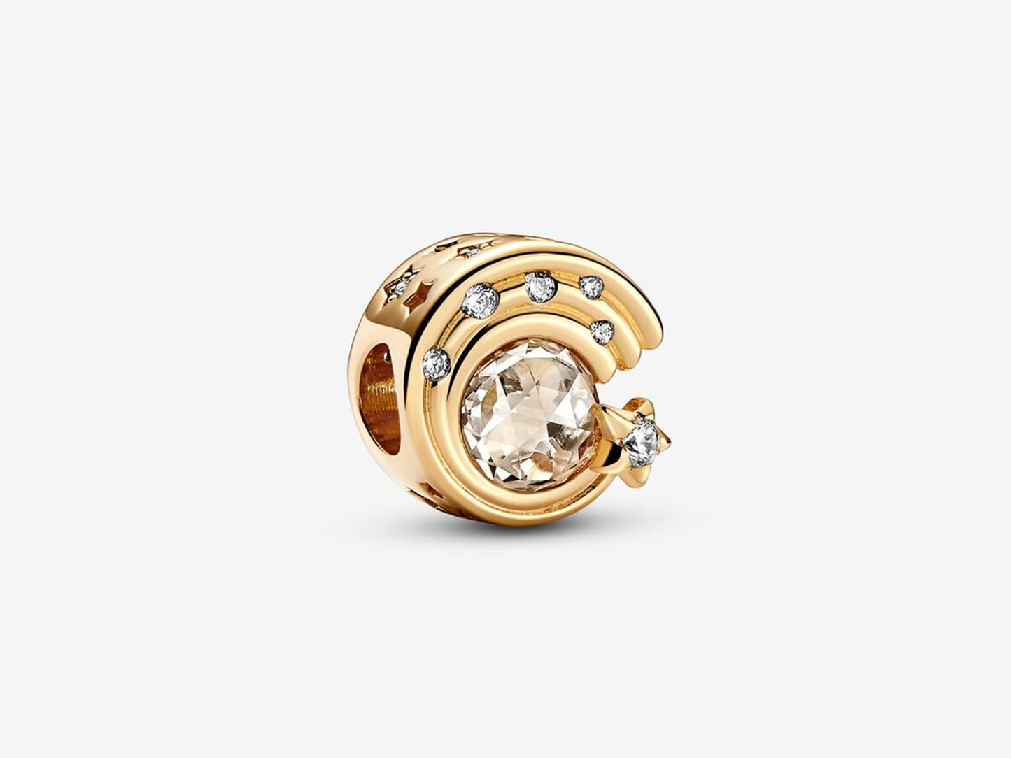 Sparkling Shooting Star Charm
