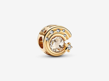 Sparkling Shooting Star Charm
