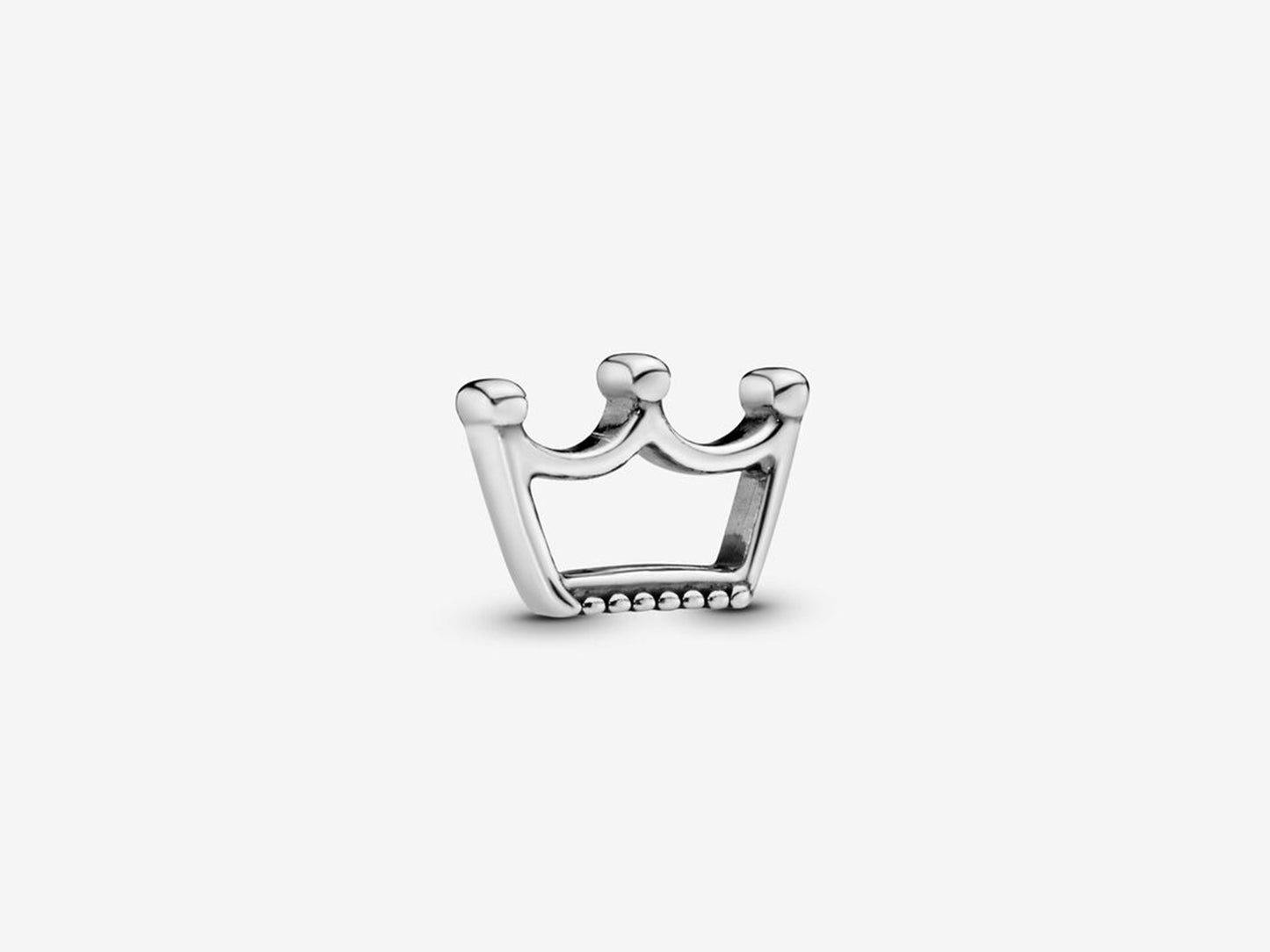 Crown-Shaped Locket Charm