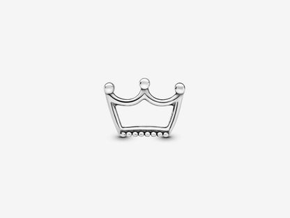 Crown-Shaped Locket Charm