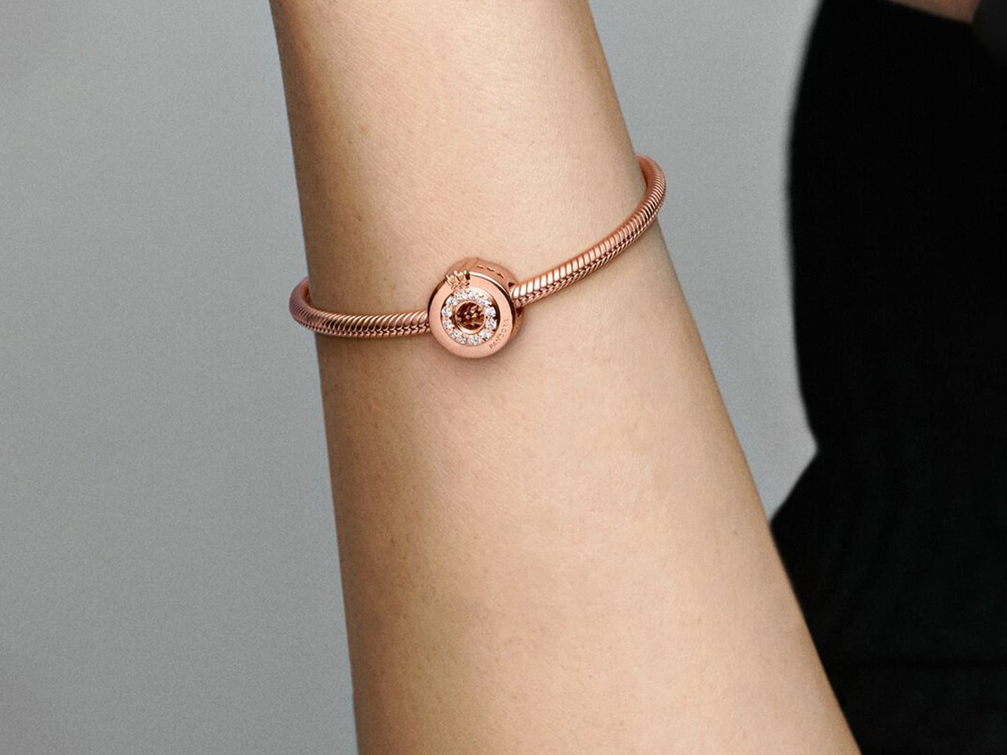 Crown Letter O Charm