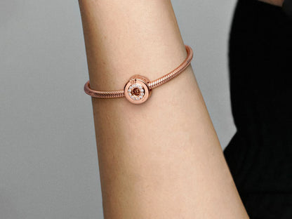 Crown Letter O Charm
