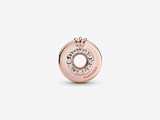 Crown Letter O Charm