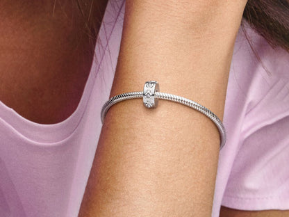 Crown Letter O Clip Charm