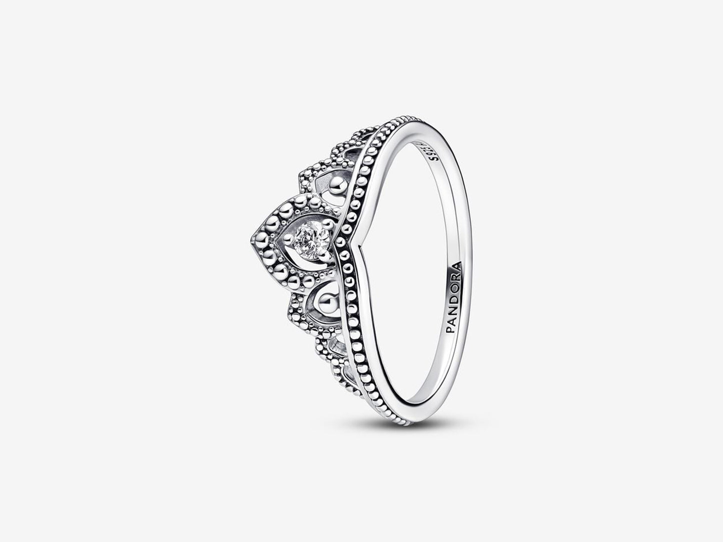 Regal Beaded Tiara Ring
