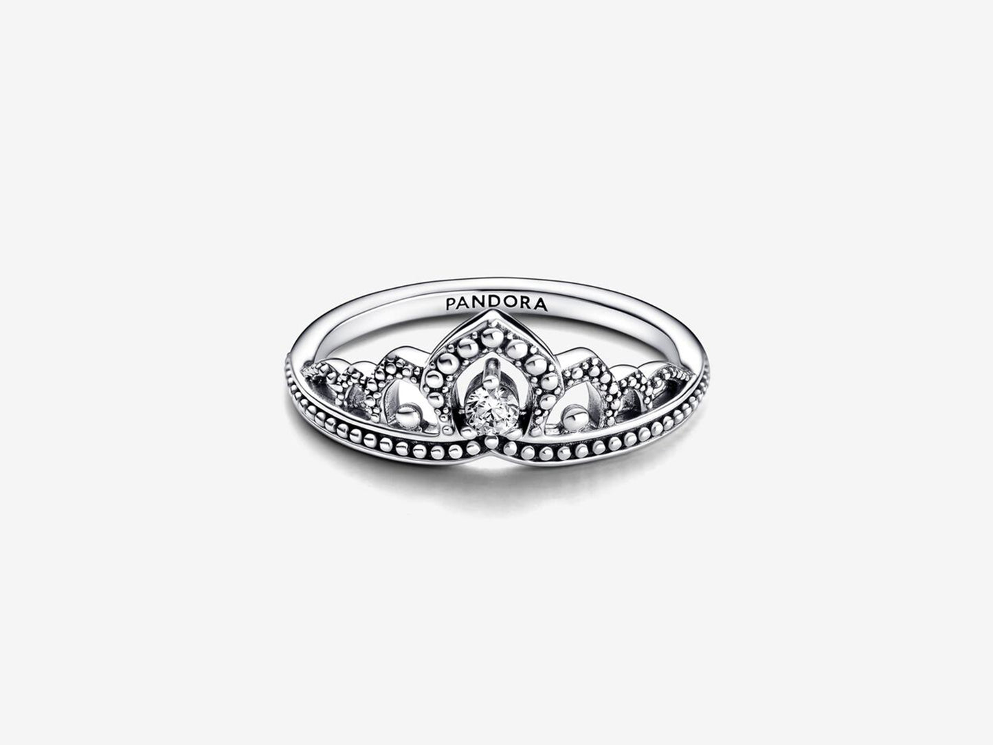 Regal Beaded Tiara Ring