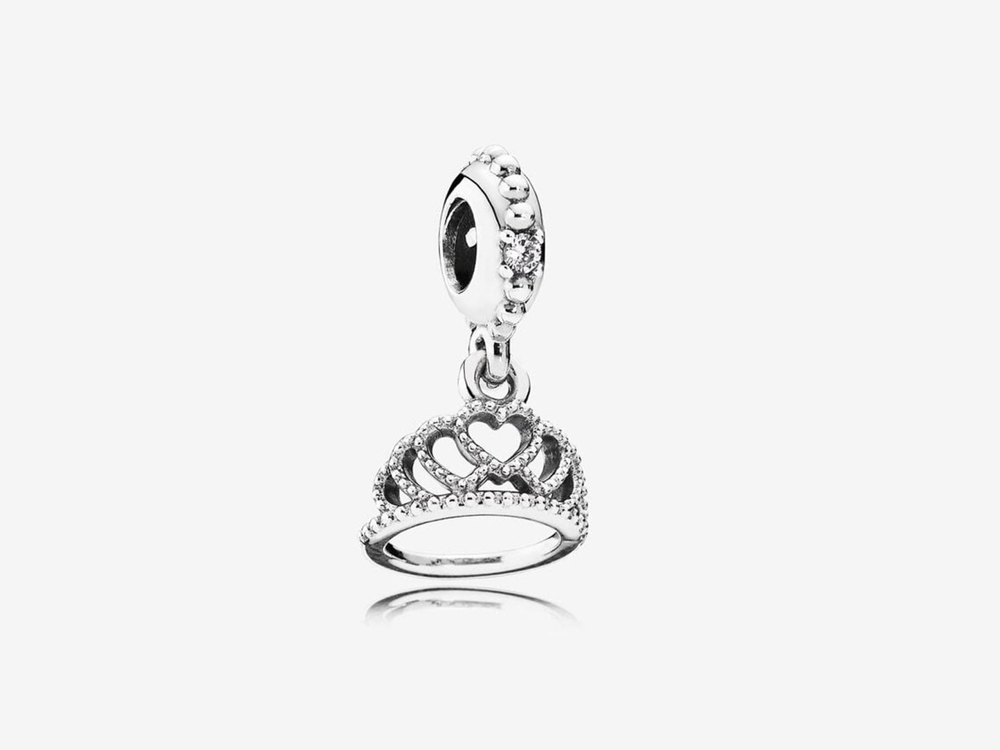Crowned Heart Charm