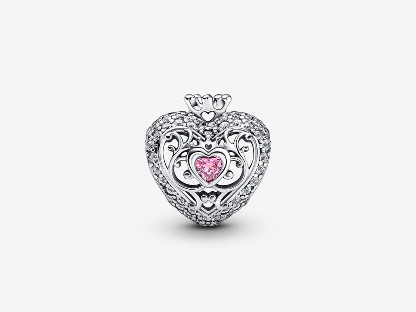 Crowned Heart Charm