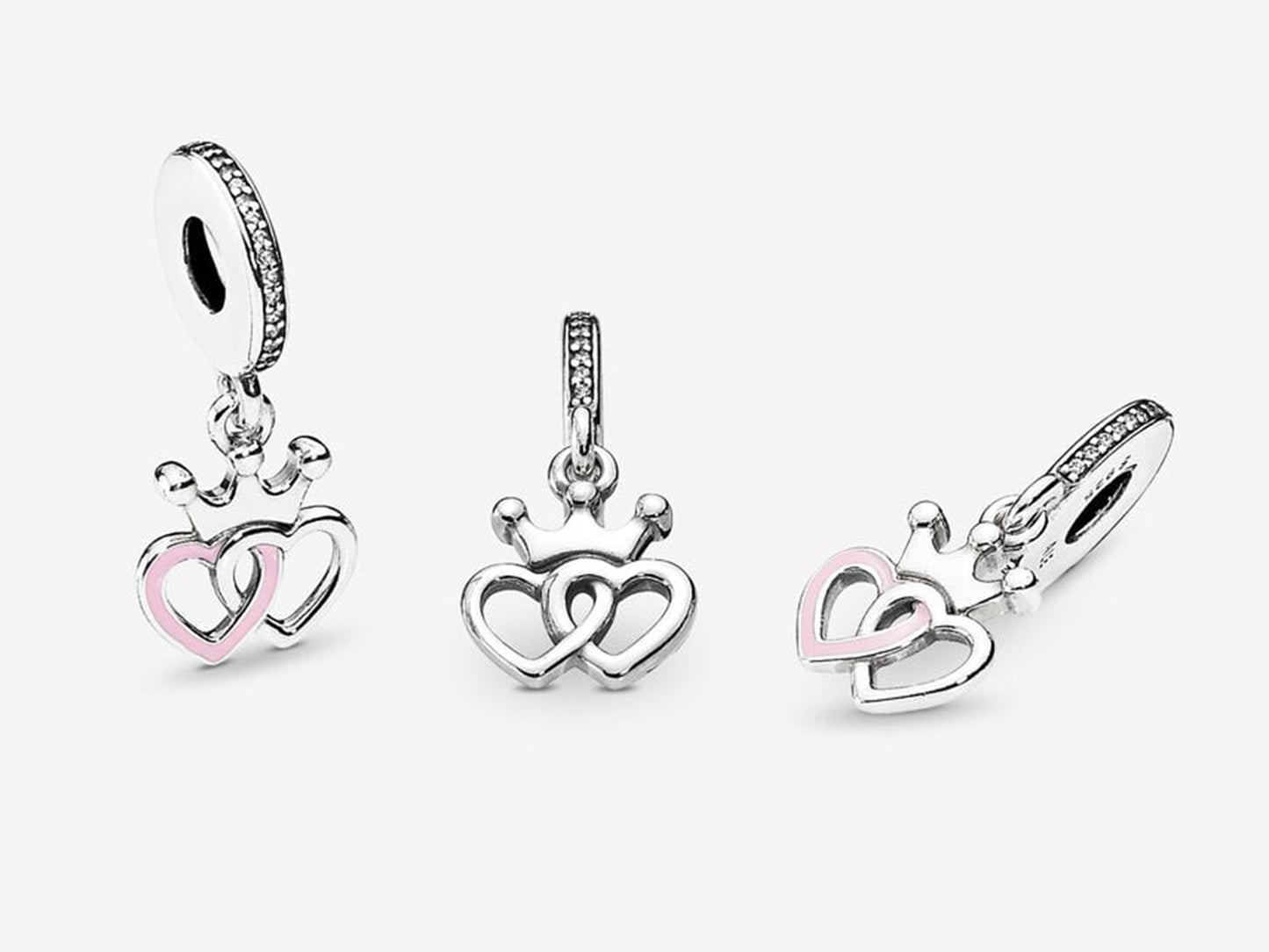 Crowned Heart Duo Charm