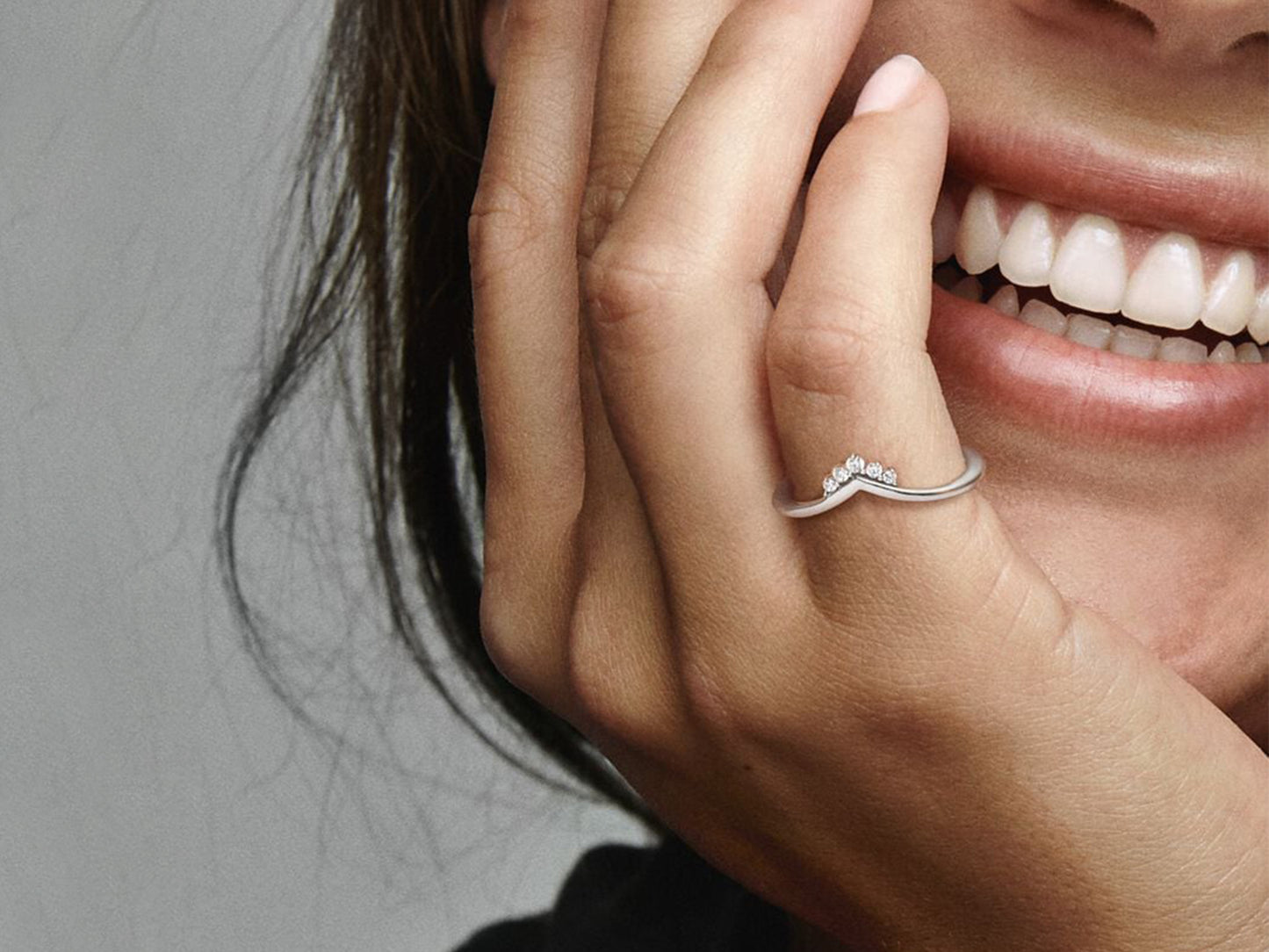 Tiara Wishbone Ring