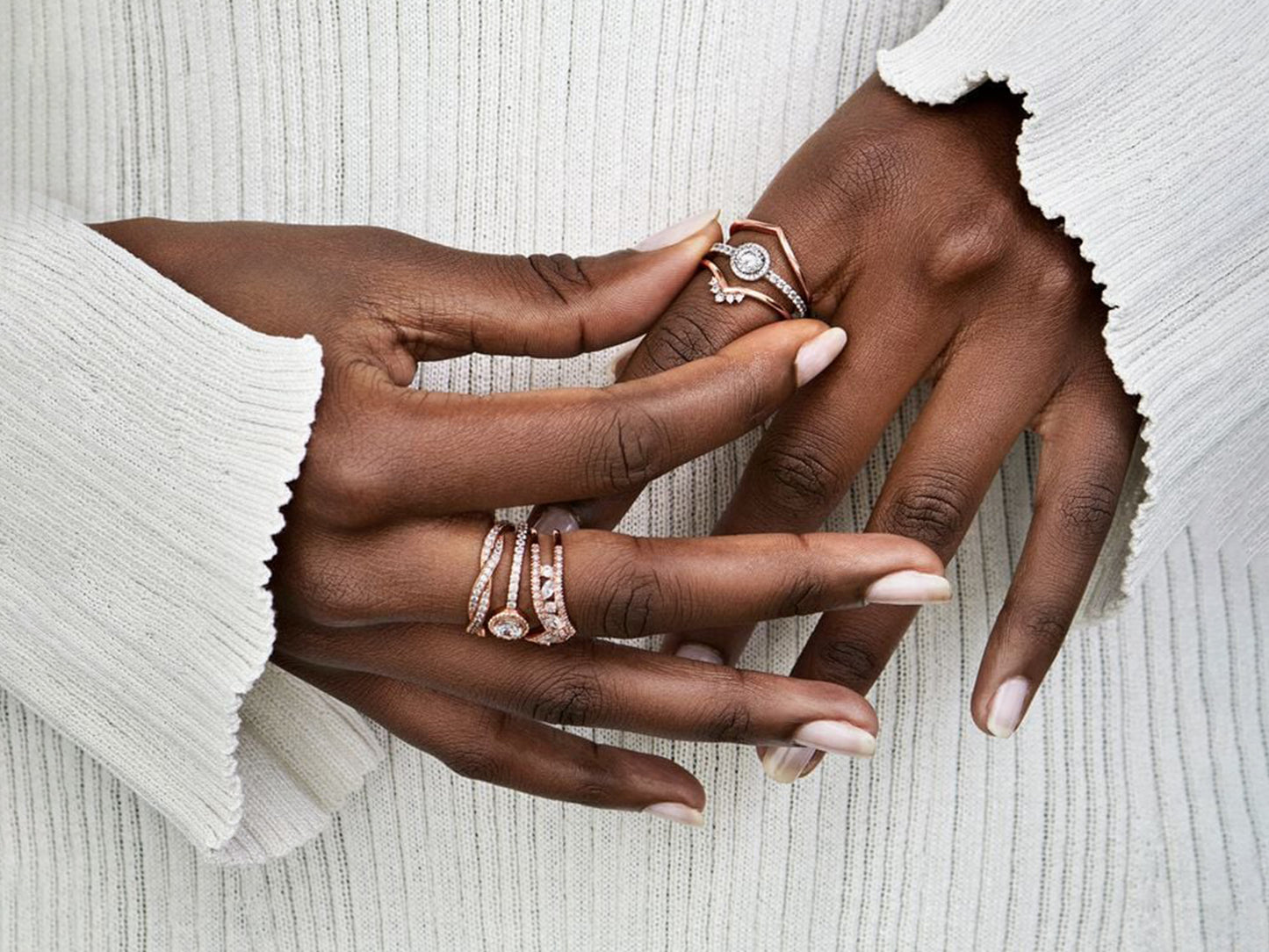 Tiara Wishbone Ring