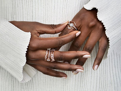 Tiara Wishbone Ring