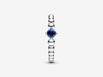 Crystal Clear Night Ring
