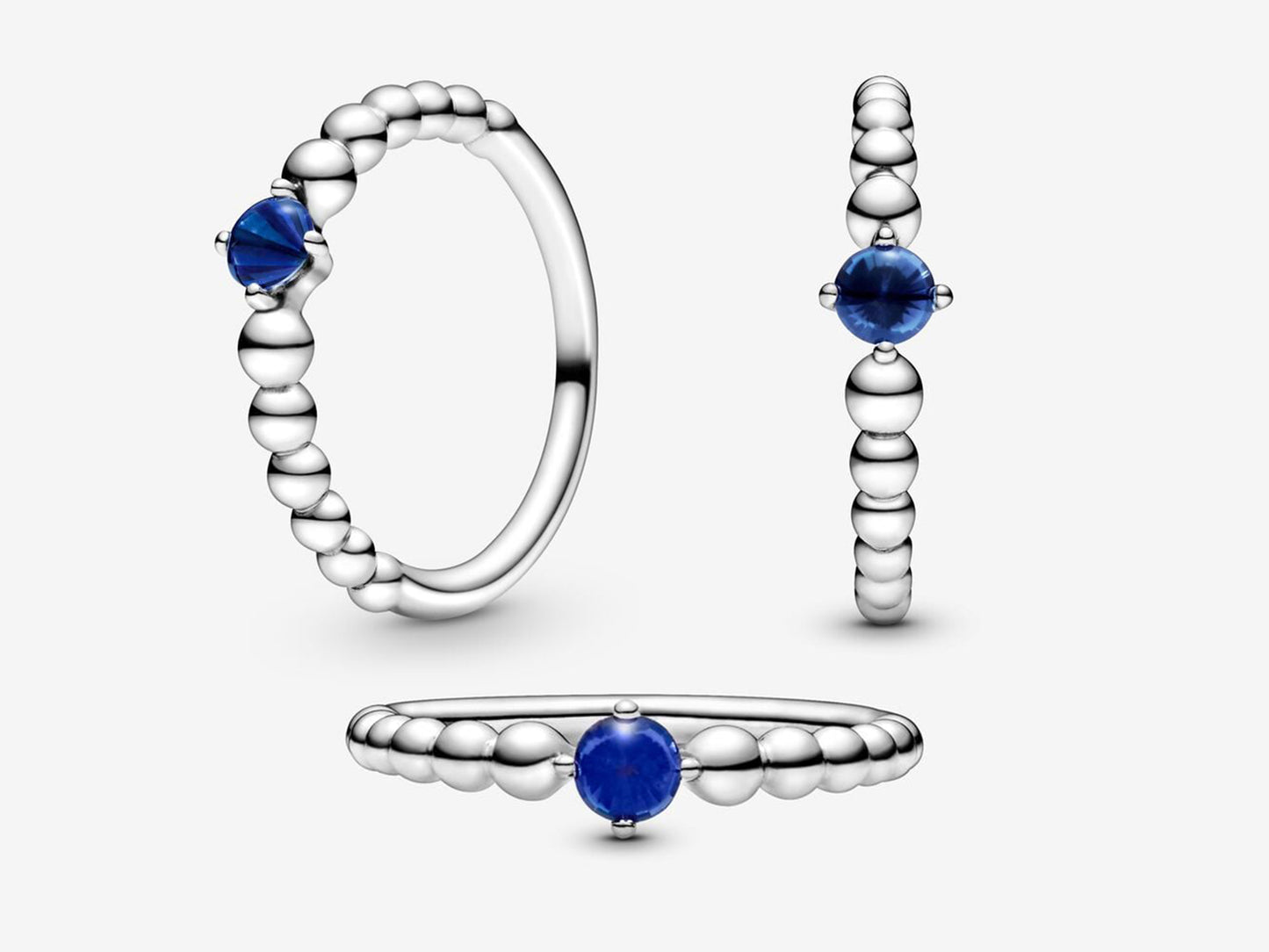 Crystal Clear Night Ring